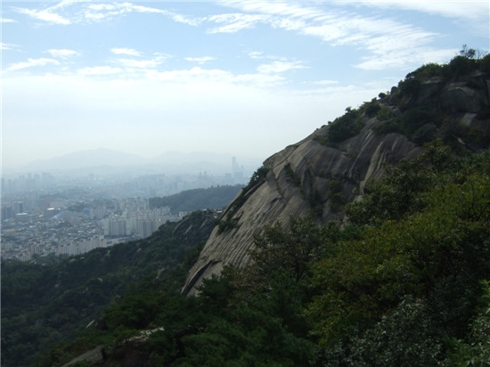 산정상경관 이미지